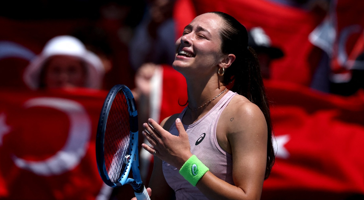 Milli tenisçi Zeynep Sönmez tarih yazdı! Üçüncü tura yükseldi